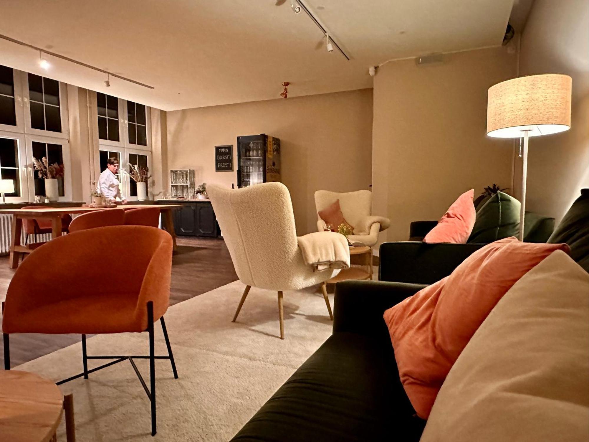 Landhotel Alte Schule - Hotel Garni シリヒ エクステリア 写真